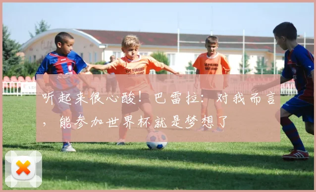 听起来很心酸！巴雷拉：对我而言，能参加世界杯就是梦想了